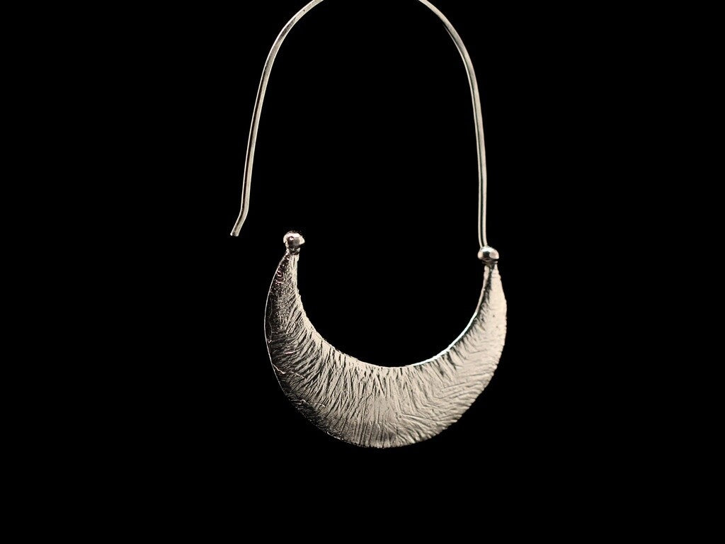Hanging Moon Earrings