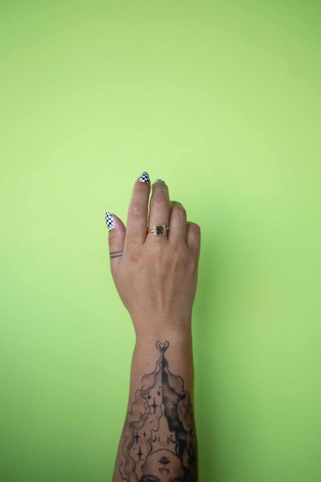 1.36 Portrait Cut Diamond Ring