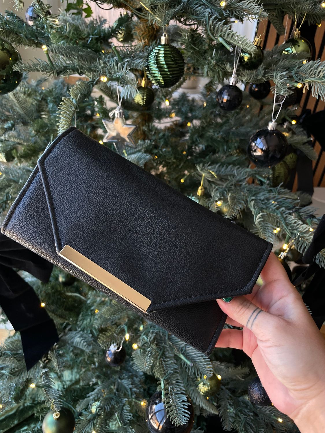 Black Jewelry Clutch