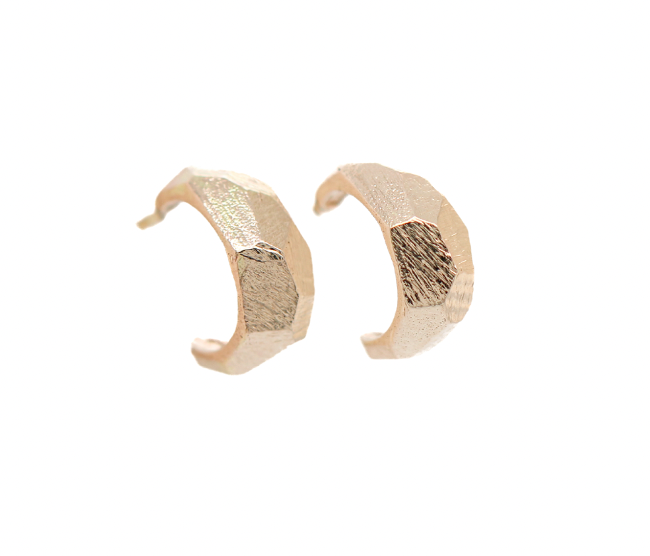 Geometric Mini Hoops