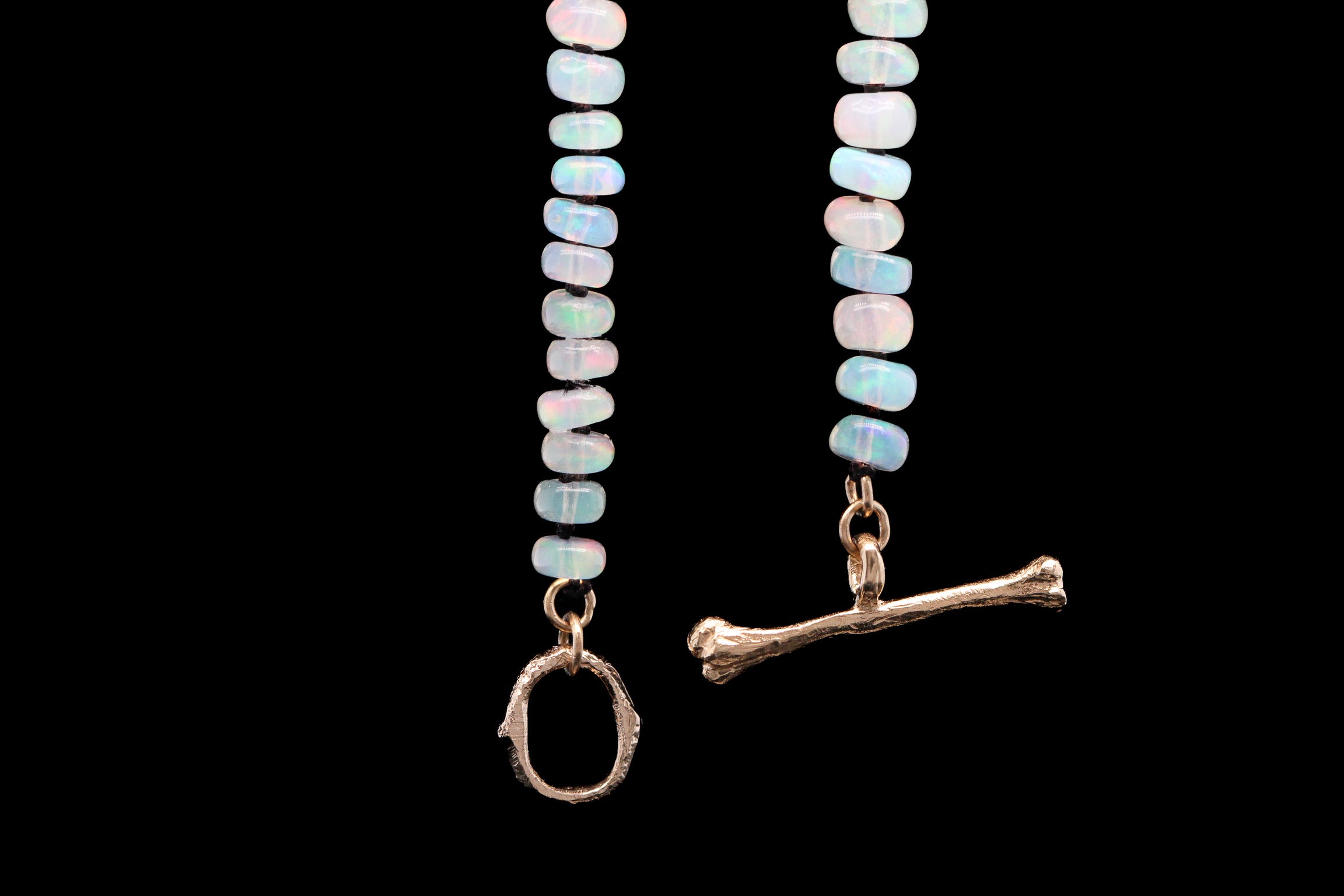 Opal Bead Necklace
