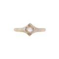 0.27 ct Double Rose Cut Diamond Ring