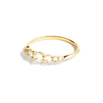 White Diamond Lina Ring