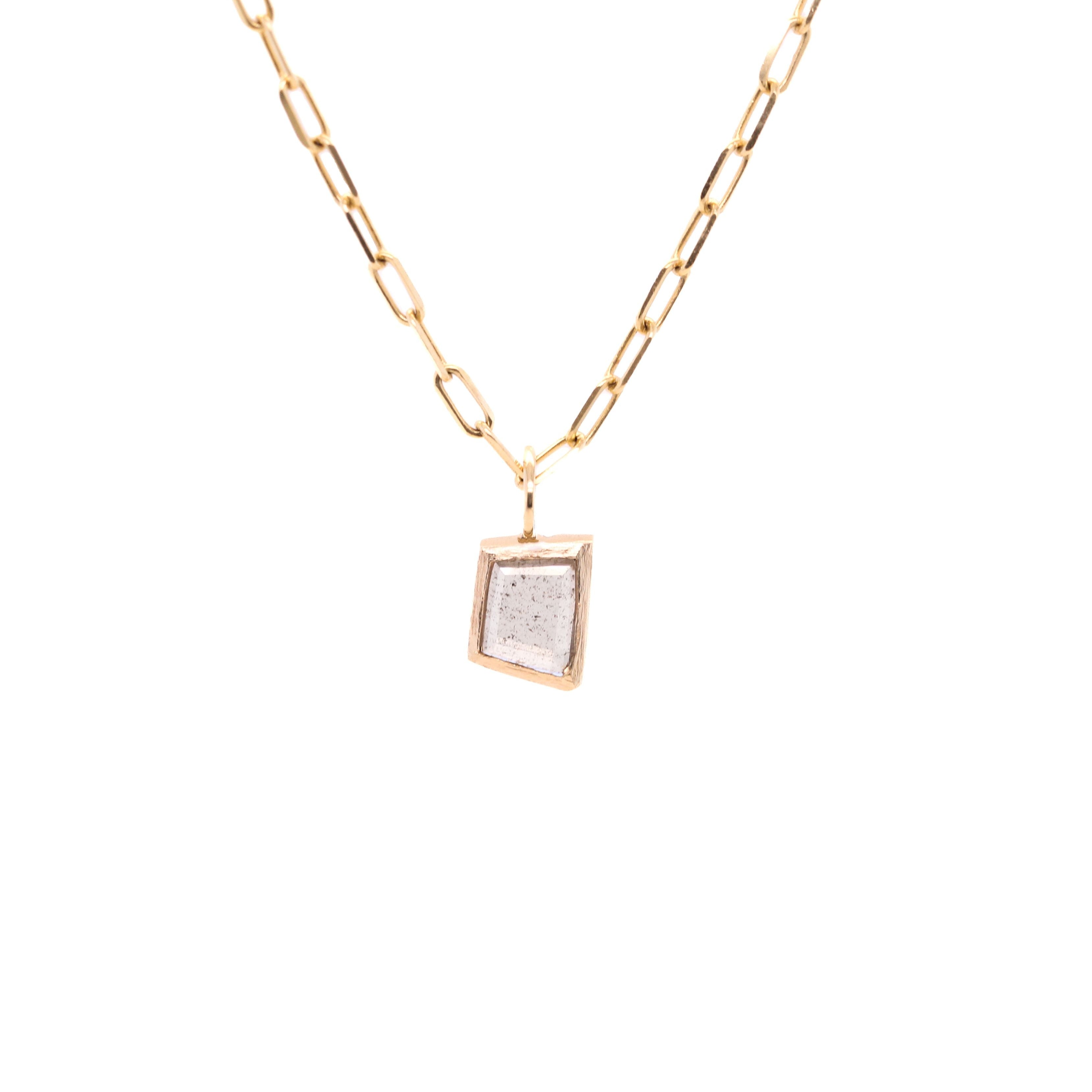 1.01 carat diamond necklace in 14k yellow gold by universal deco