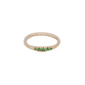 10K Erin Ring- Tsavorite Garnet