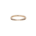 10K Exie Gradation Ring - Grey Diamonds