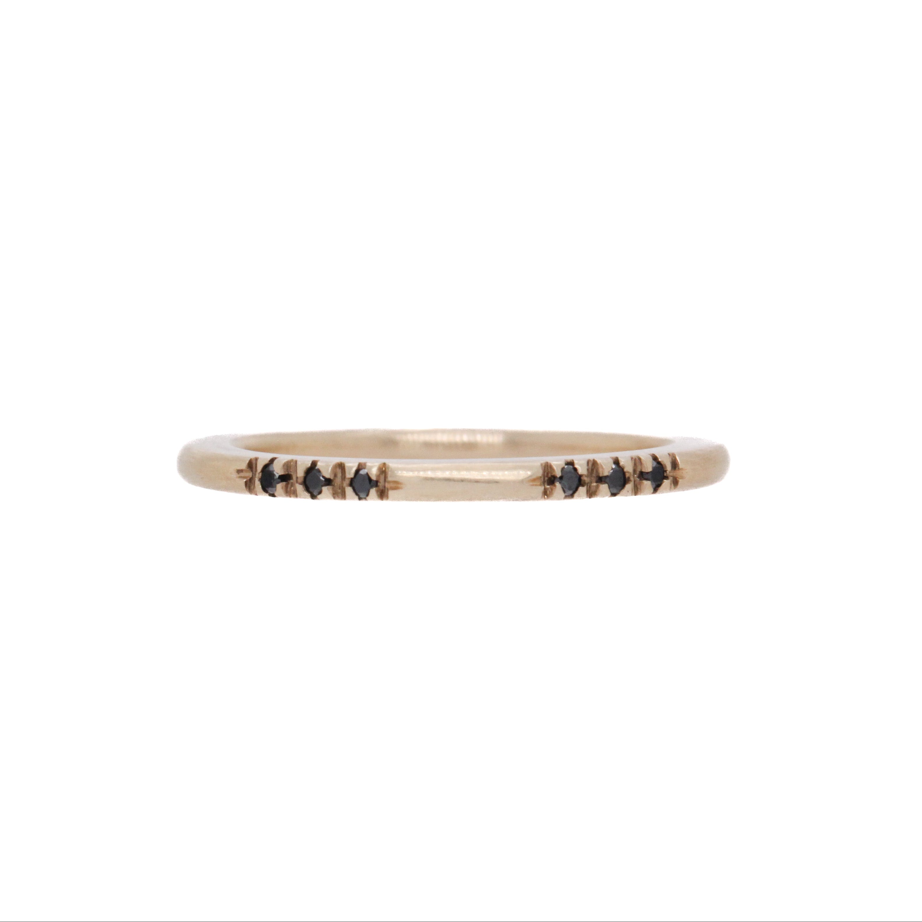 10K Keno Ring - Black Diamond