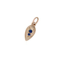 10K Masozi Pendant - Blue Sapphire