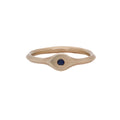 10K Silma Ring - Blue Sapphire