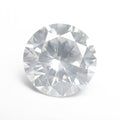 4.00ct 10.13x10.12x6.25mm GIA I2 Fancy White Round Brilliant 19263-01