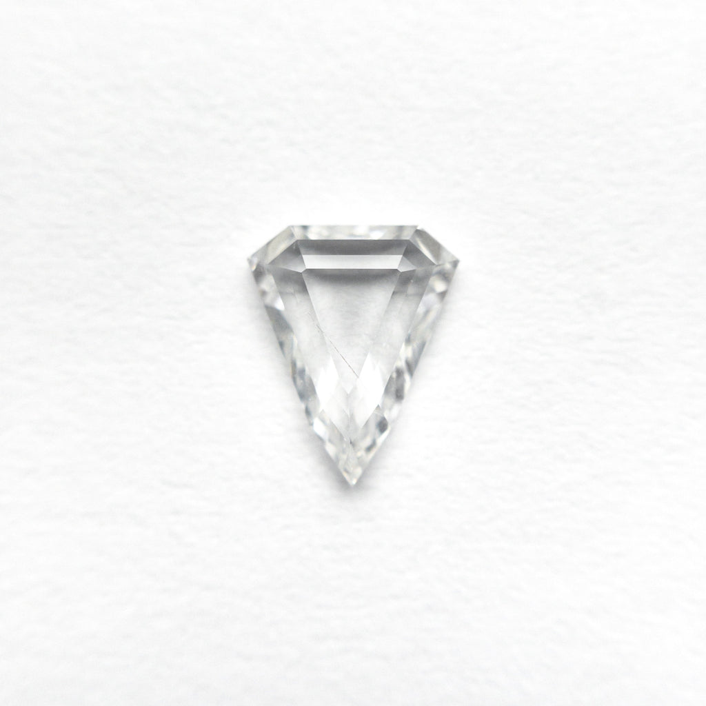 0.59ct 6.90x5.63x1.96mm SI2 F Shield Portrait Cut 19438-38