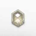 2.13ct 9.89x7.36x3.56mm Hexagon Rosecut 19606-22