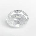 5.54ct 11.83x9.02x6.02mm GIA I2 Fancy White Modern Antique Oval Old Mine Cut 19722-01