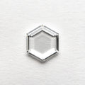 1.01ct 7.95x6.92x1.69mm VS2 G Hexagon Portrait Cut 19854-35