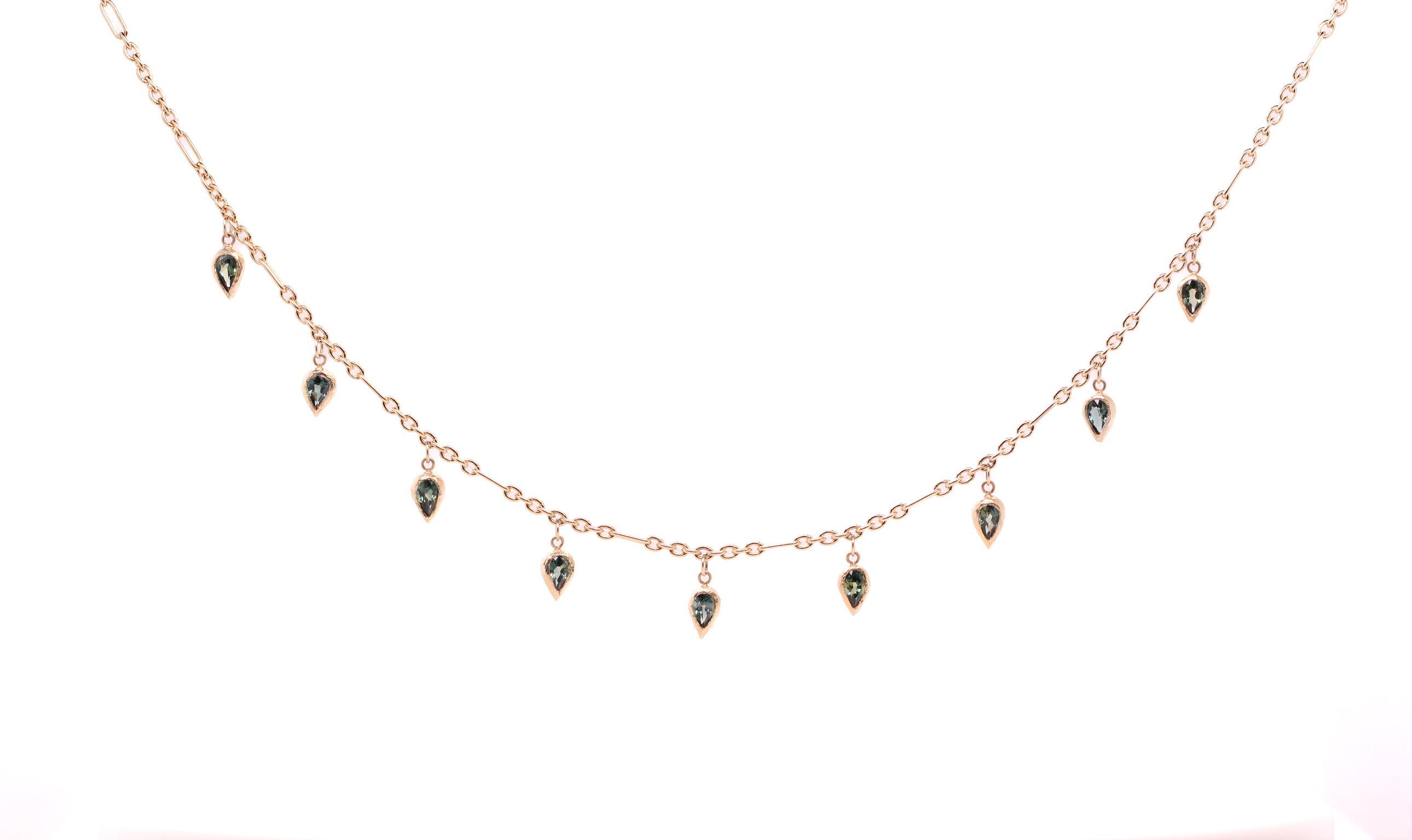 Forestlight Sapphire Necklace