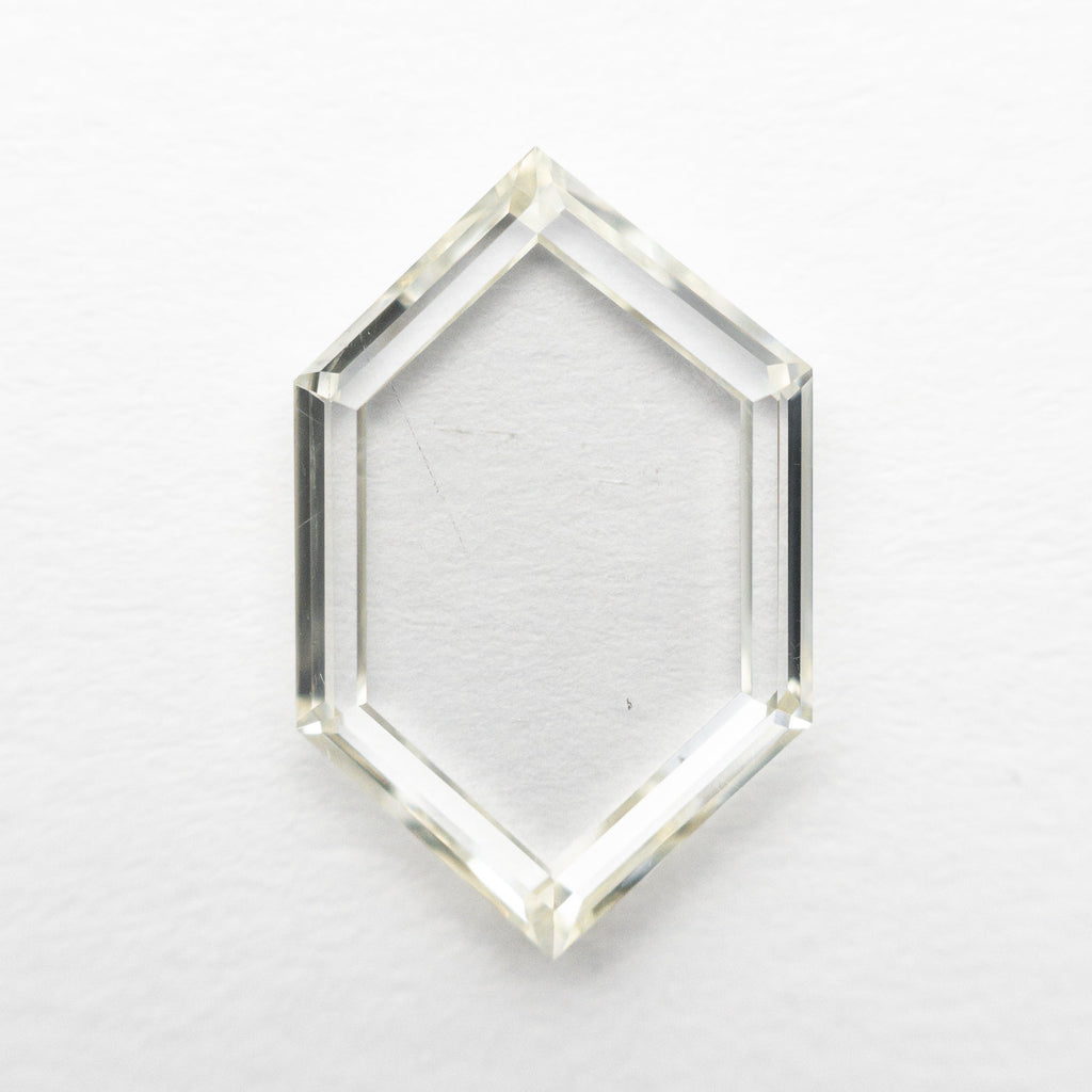 2.37ct 13.28x8.43x2.07mm SI2 O-P Hexagon Portrait Cut 21688-01