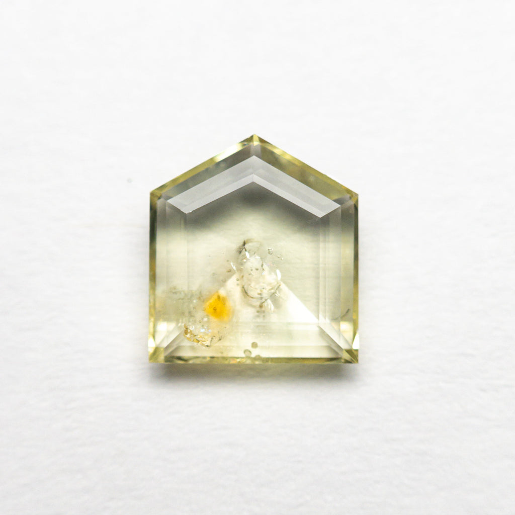 1.36ct 7.51x6.69x2.25mm Shield Double Cut Sapphire 22434-75