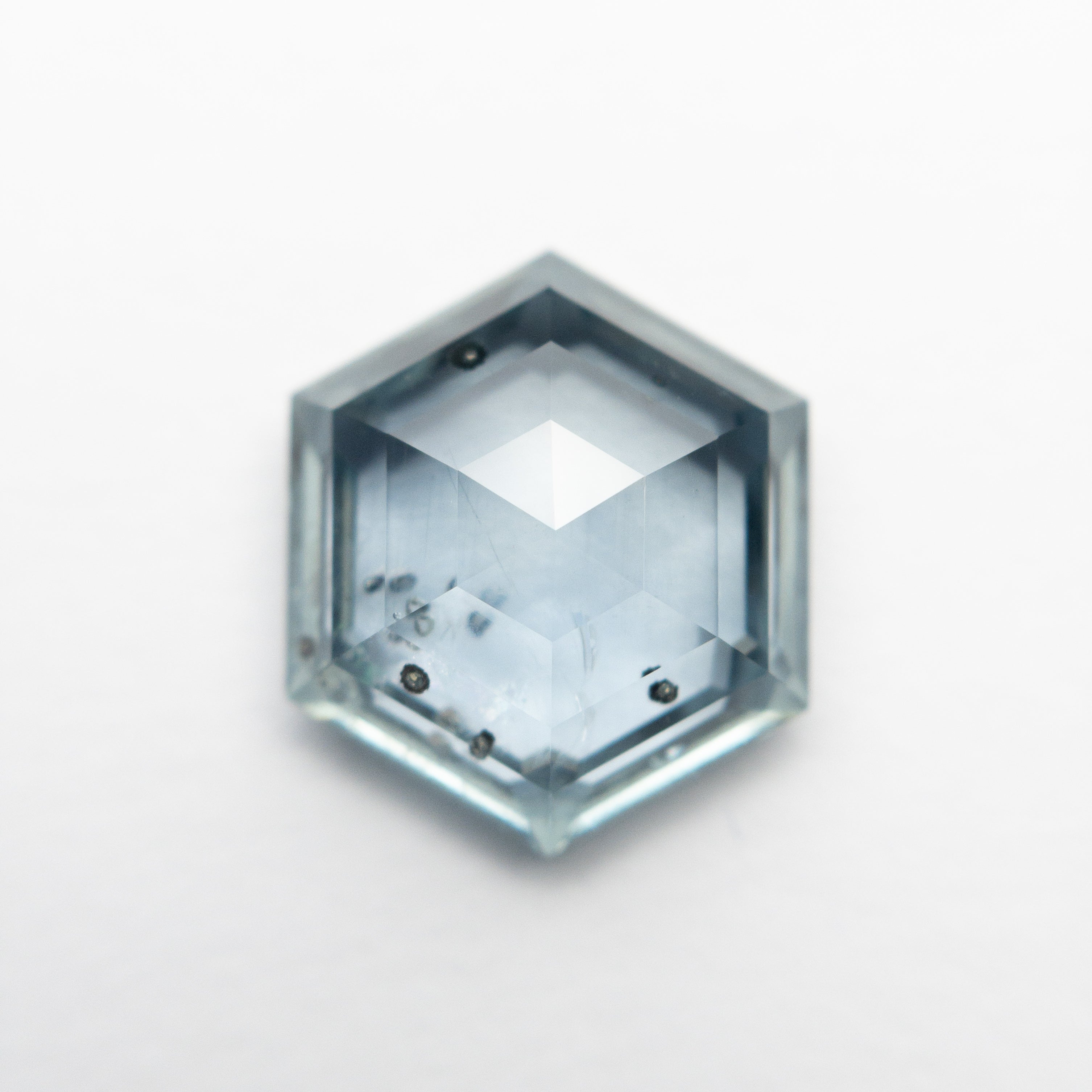 4.20ct 10.73x9.50x4.41mm Hexagon Double Cut Sapphire 22692-01