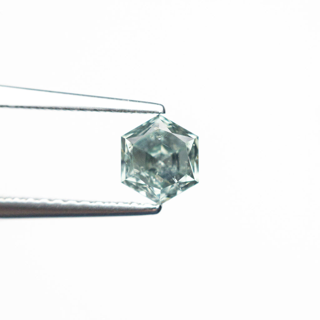 0.90ct 5.64x4.82x4.01mm Hexagon Brilliant Sapphire 23671-03