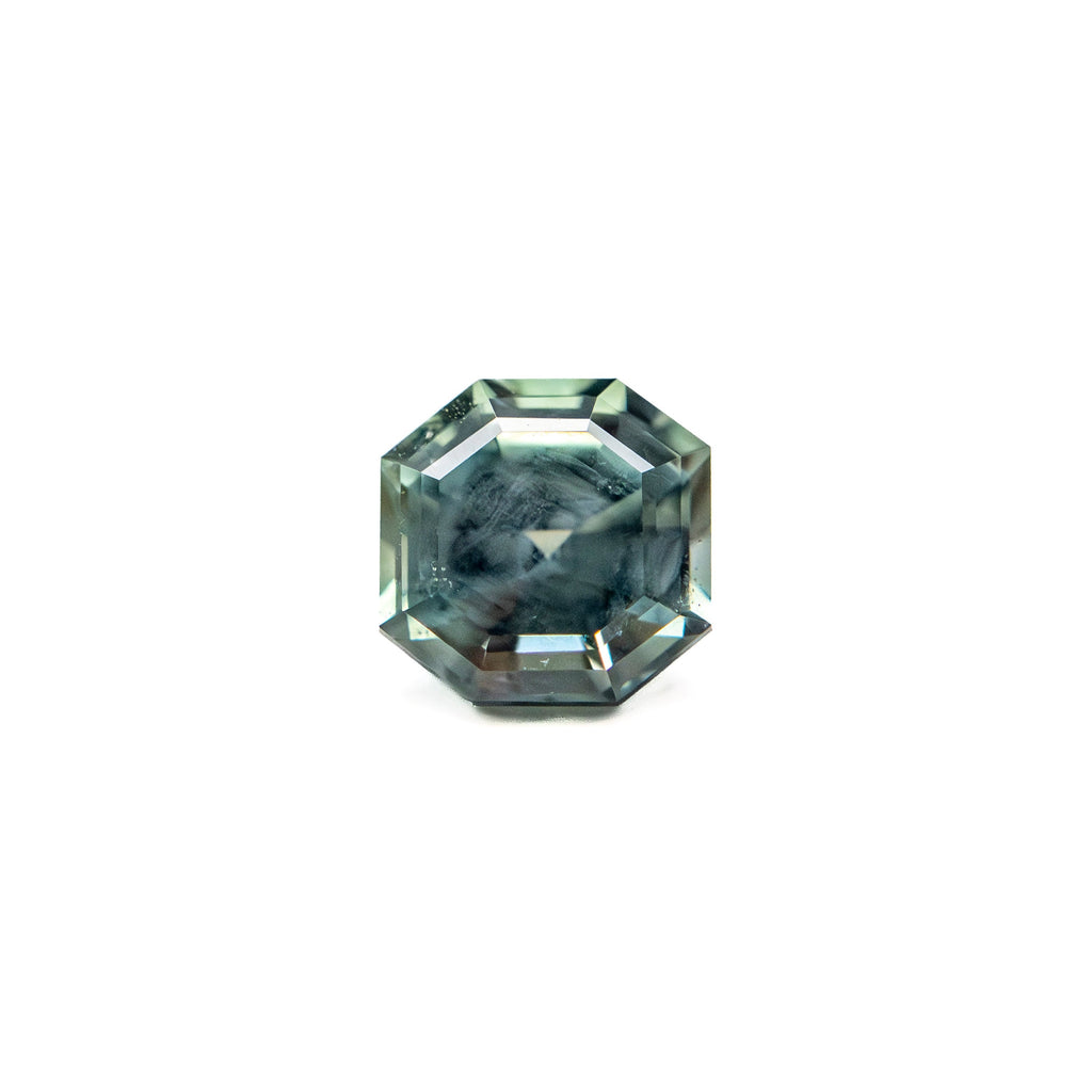 0.75ct 4.96x4.91x3.57mm Cut Corner Square Step Cut Sapphire 23903-12