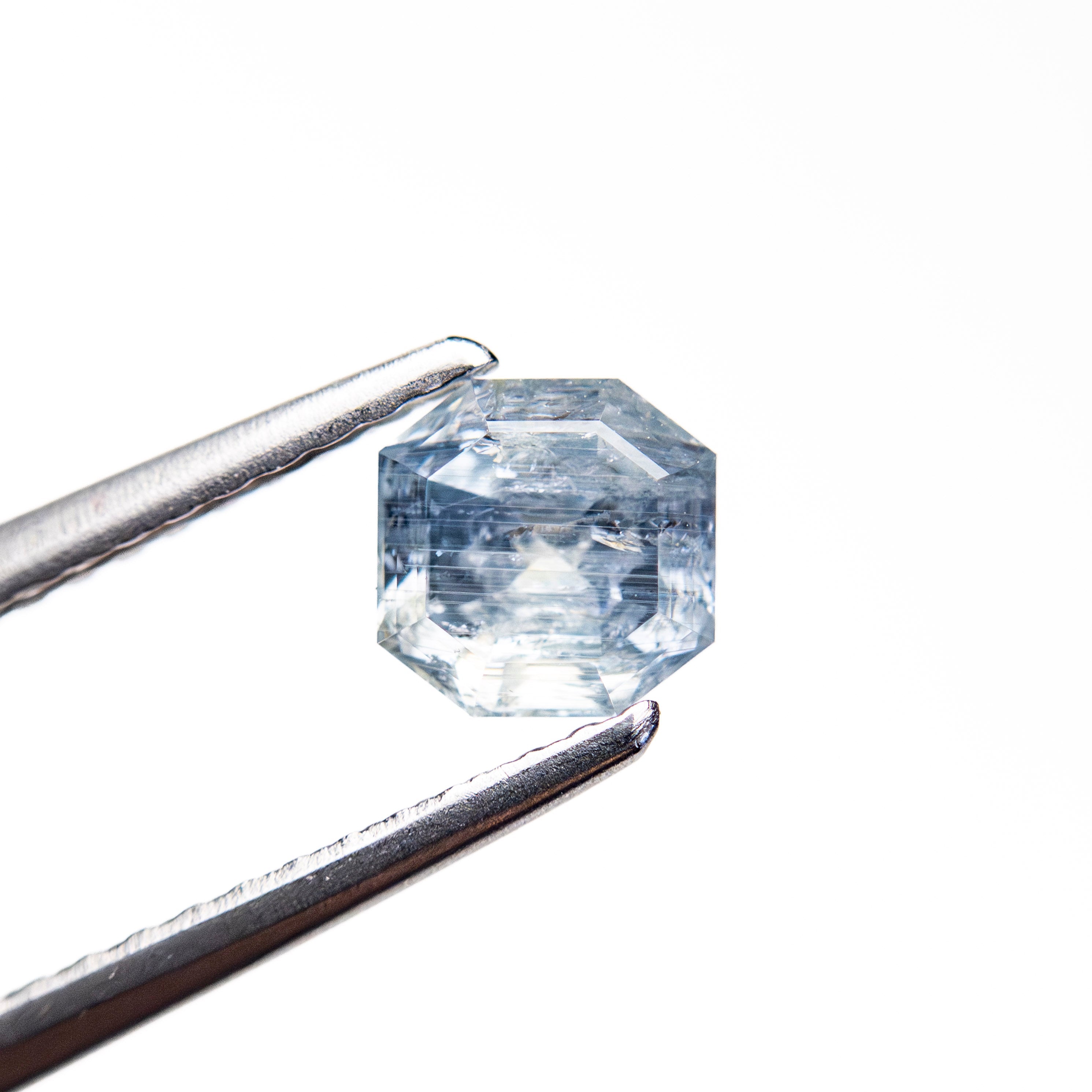 0.91ct 5.09x5.08x3.92mm Cut Corner Square Brilliant Sapphire 23903-13