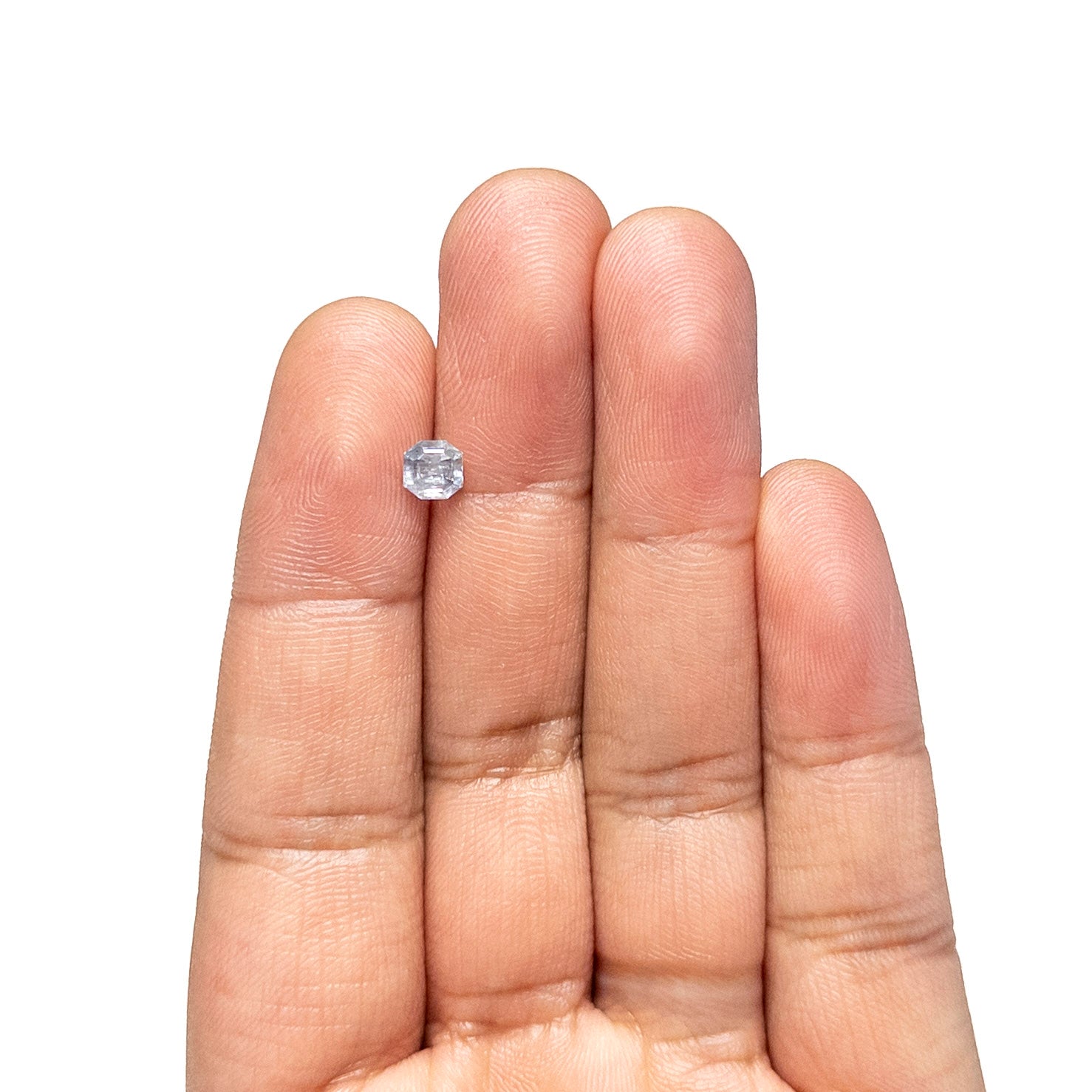 0.91ct 5.09x5.08x3.92mm Cut Corner Square Brilliant Sapphire 23903-13