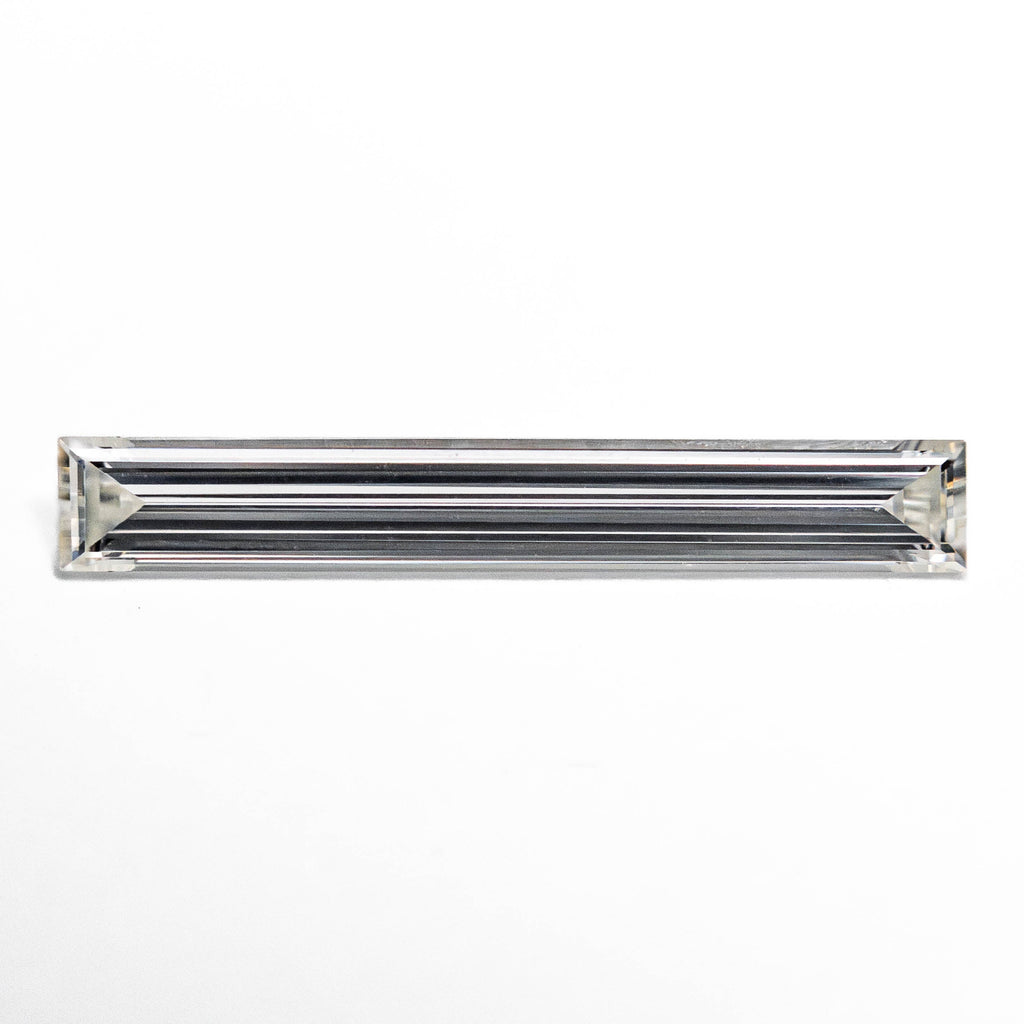 0.39ct 13.56x2.02x1.32mm VS1 F Baguette Step Cut 24693-01