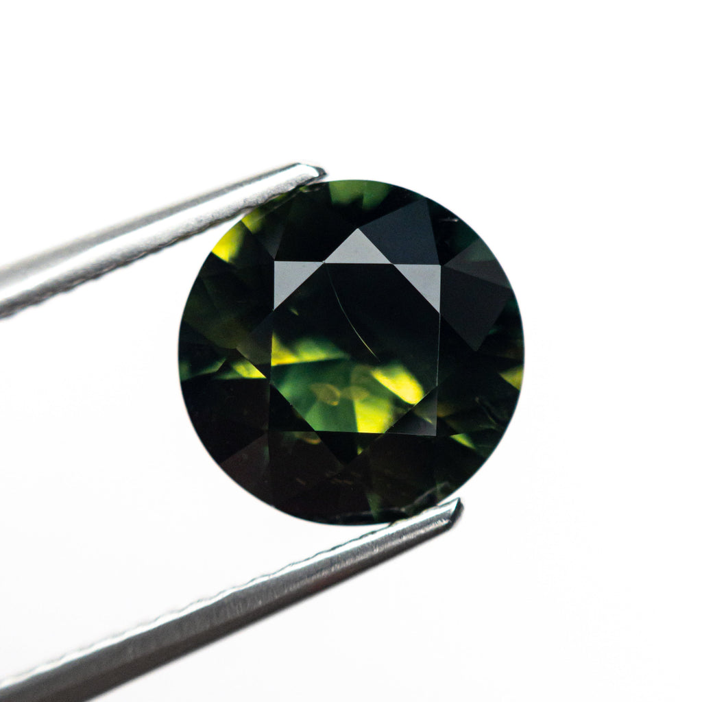3.00ct 9.07x9.02x5.18mm Round Brilliant Sapphire 25373-01