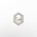 0.66ct 6.84x5.46x2.11mm Hexagon Rosecut 25457-16