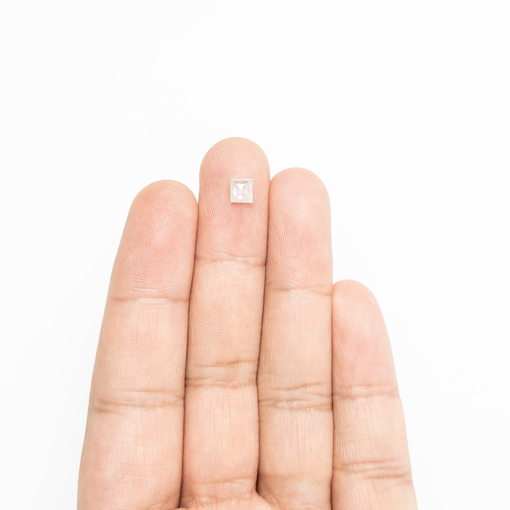 0.62ct 4.91x4.64x2.43mm Square Rosecut 25458-13