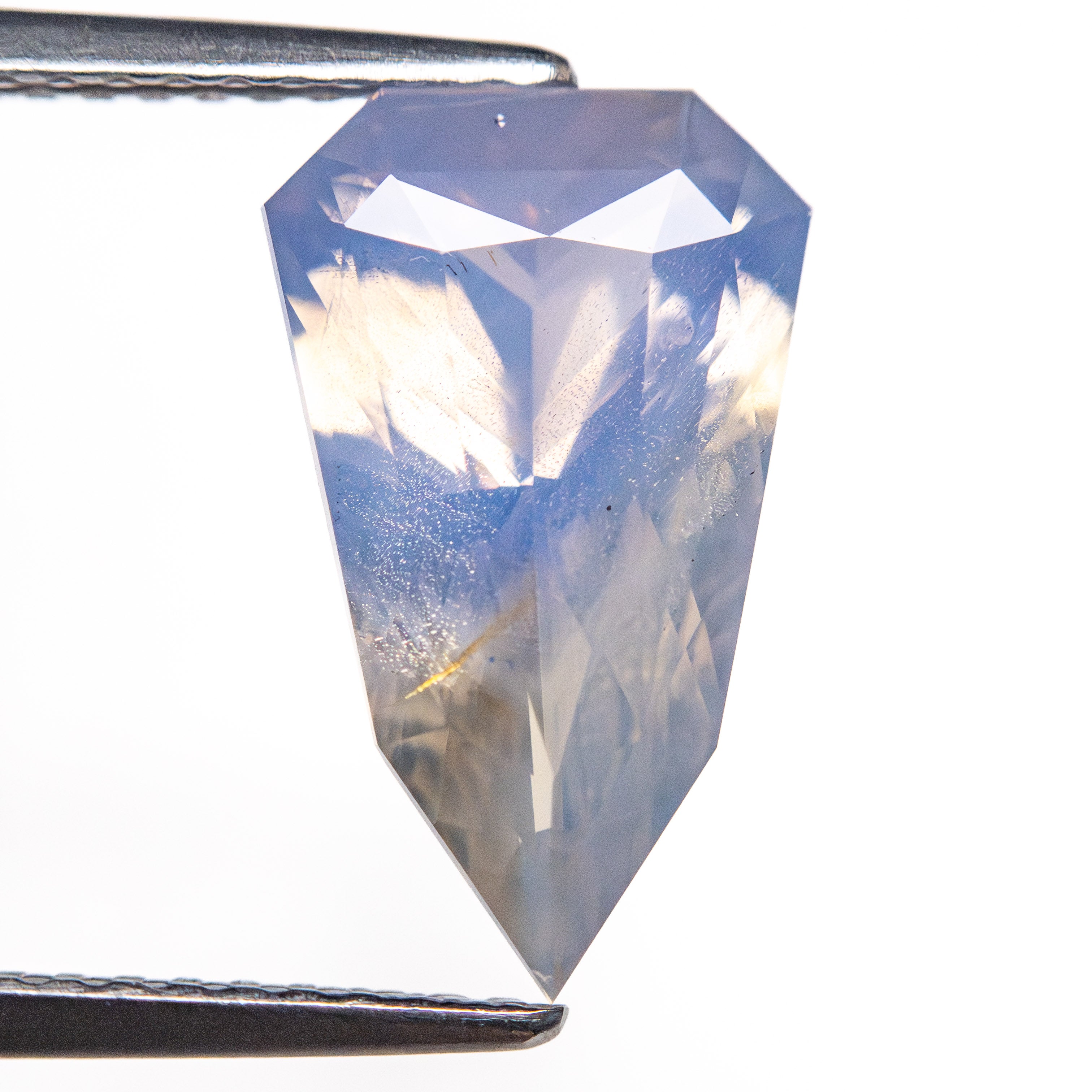 3.62ct 13.78x8.39x4.54mm Shield Brilliant Sapphire 26364-01