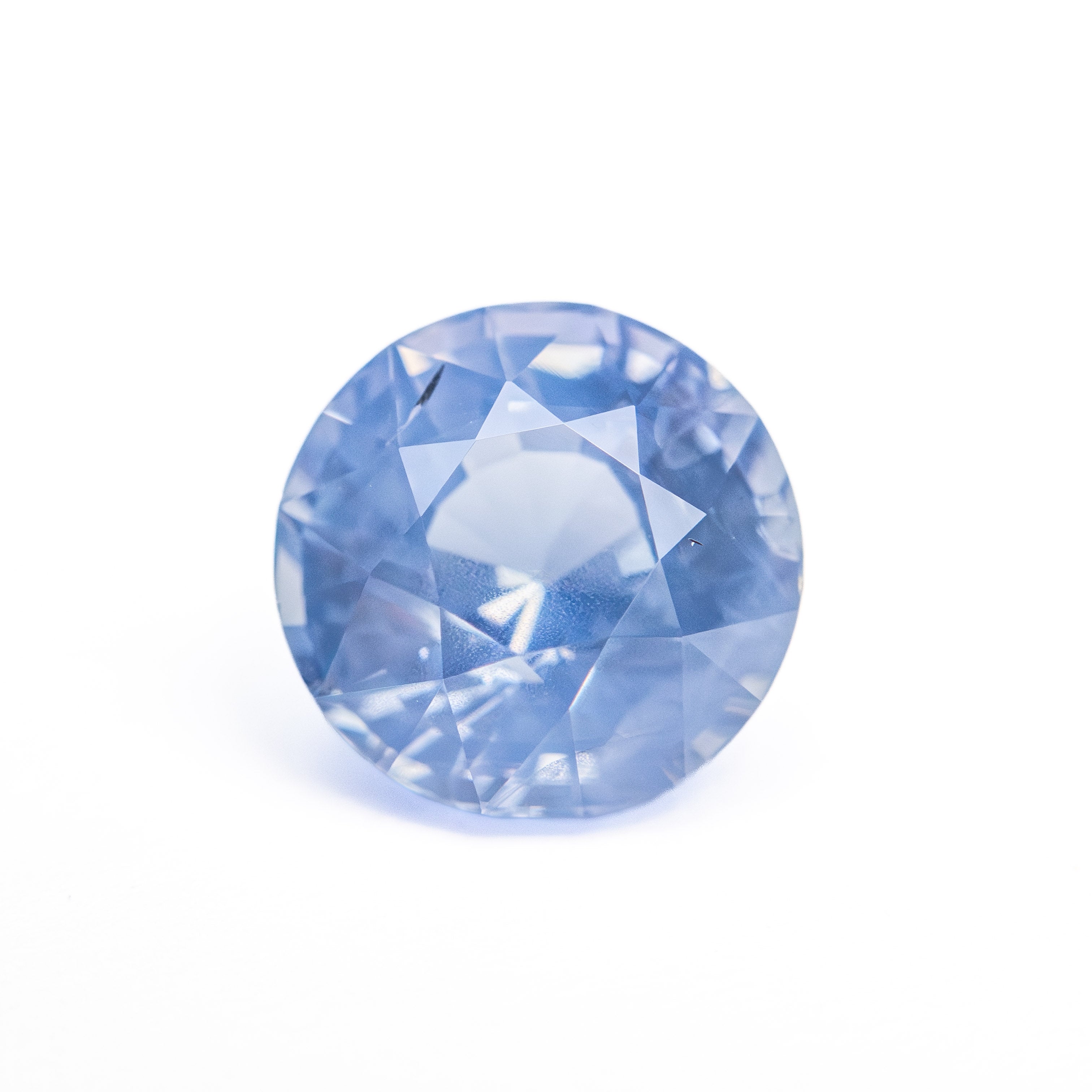 3.08ct 8.24x8.24x5.93mm Round Brilliant Sapphire 26398-01