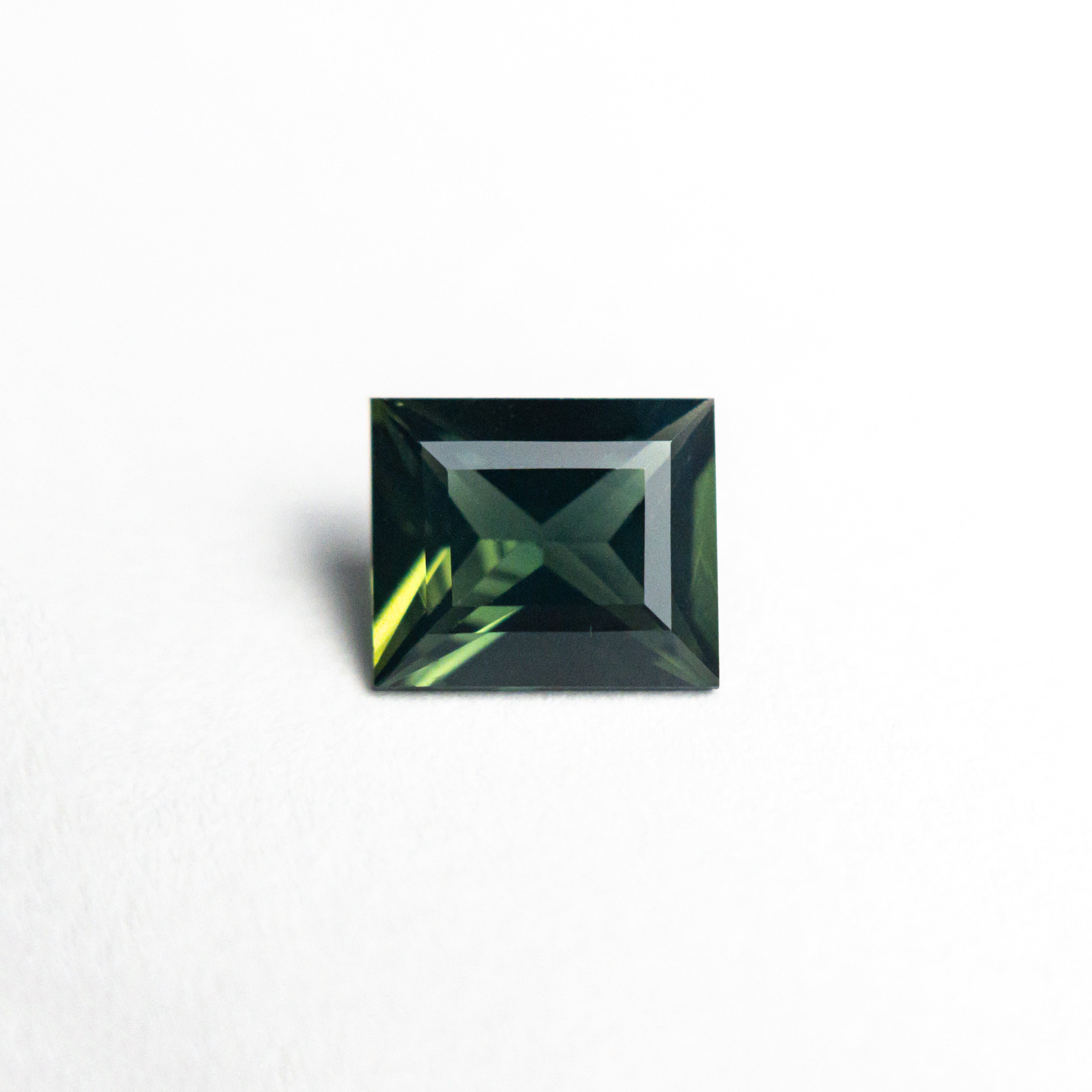 0.96ct 6.15x5.21x3.17mm Rectangle Step Cut Sapphire 26495-01