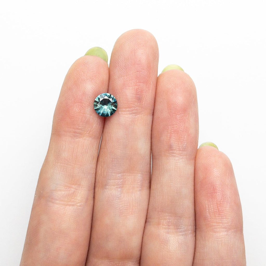 1.17ct 6.55x6.53x3.72mm Round Brilliant Sapphire 26524-23