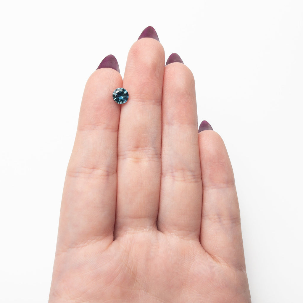 1.09ct 6.17x6.16x3.84mm Round Brilliant Sapphire 26526-14