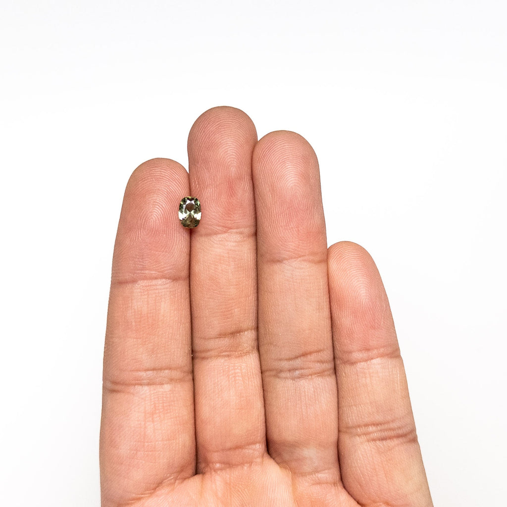 0.69ct 6.48x4.62x2.83mm Cushion Brilliant Sapphire 26673-01