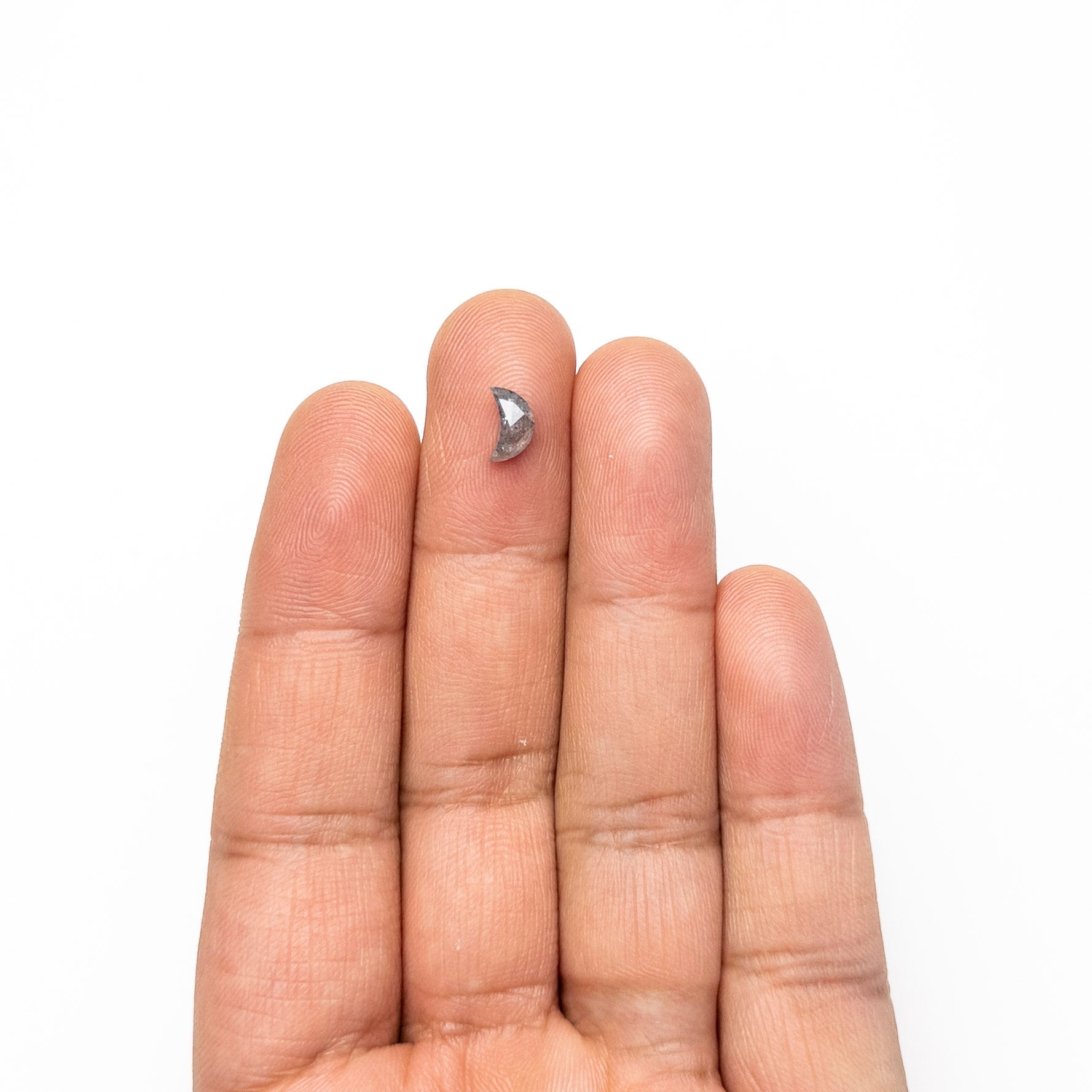 0.70ct 7.38x4.48x2.58mm Crescent Moon Rosecut 26712-02