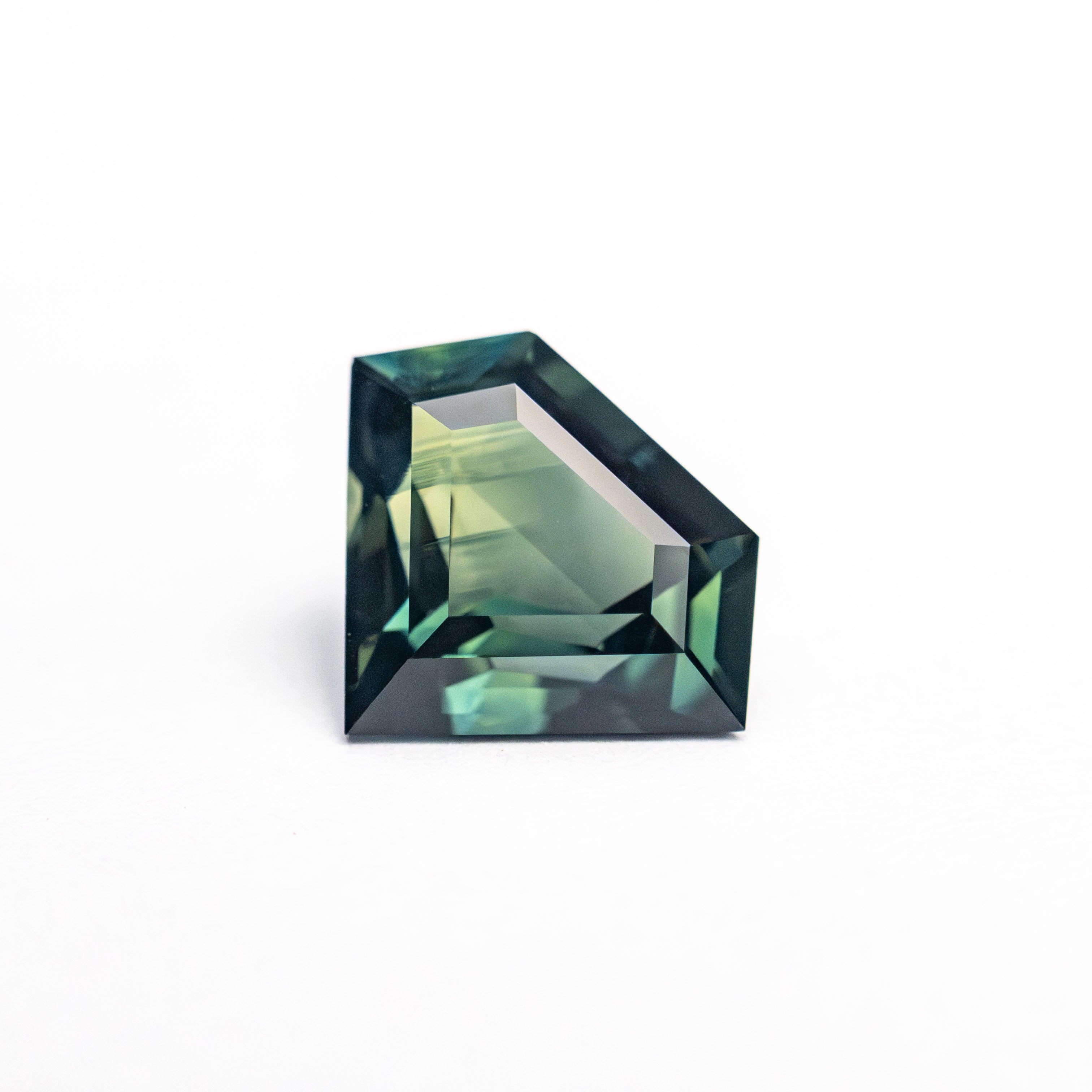 1.30ct 6.72x8.55x3.80mm Shield Step Cut Sapphire 26724-01