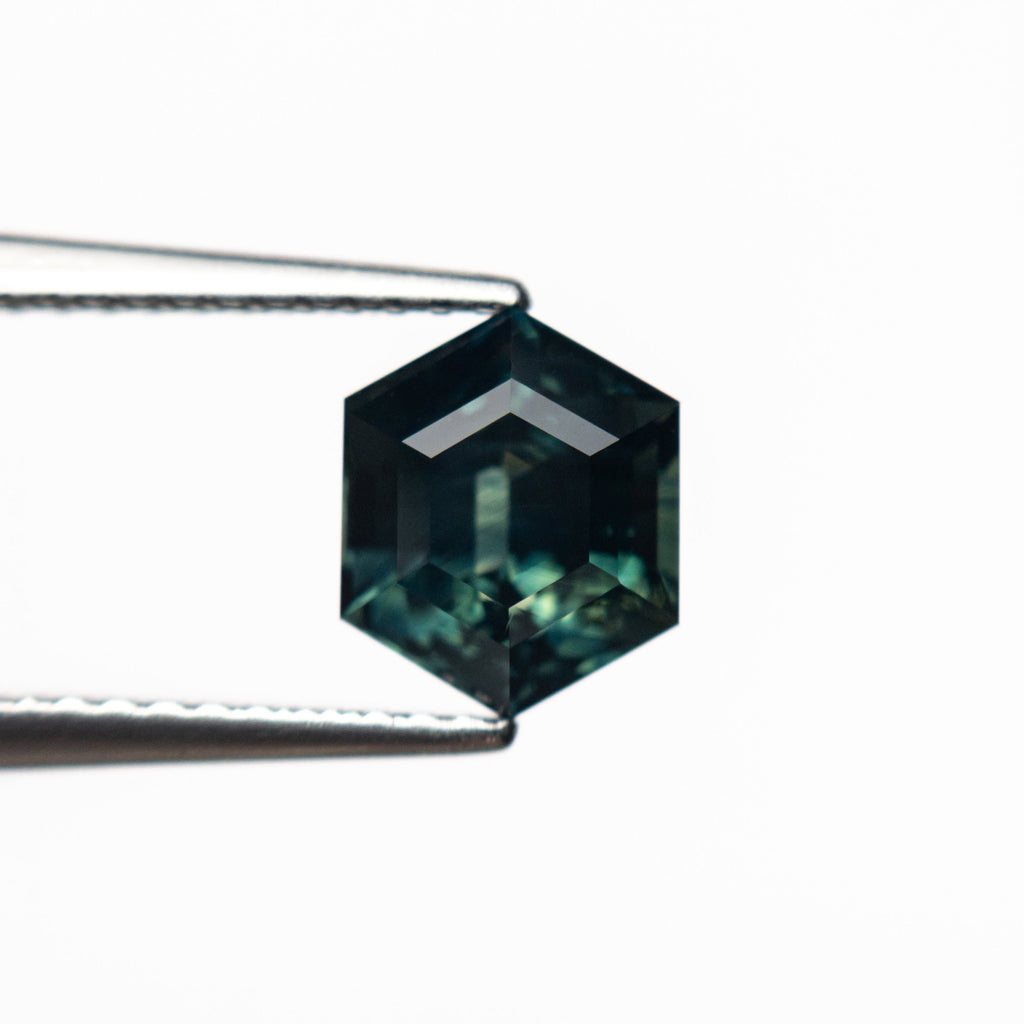 2.00ct 7.75x6.32x5.11mm Hexagon Step Cut Sapphire 26729-01
