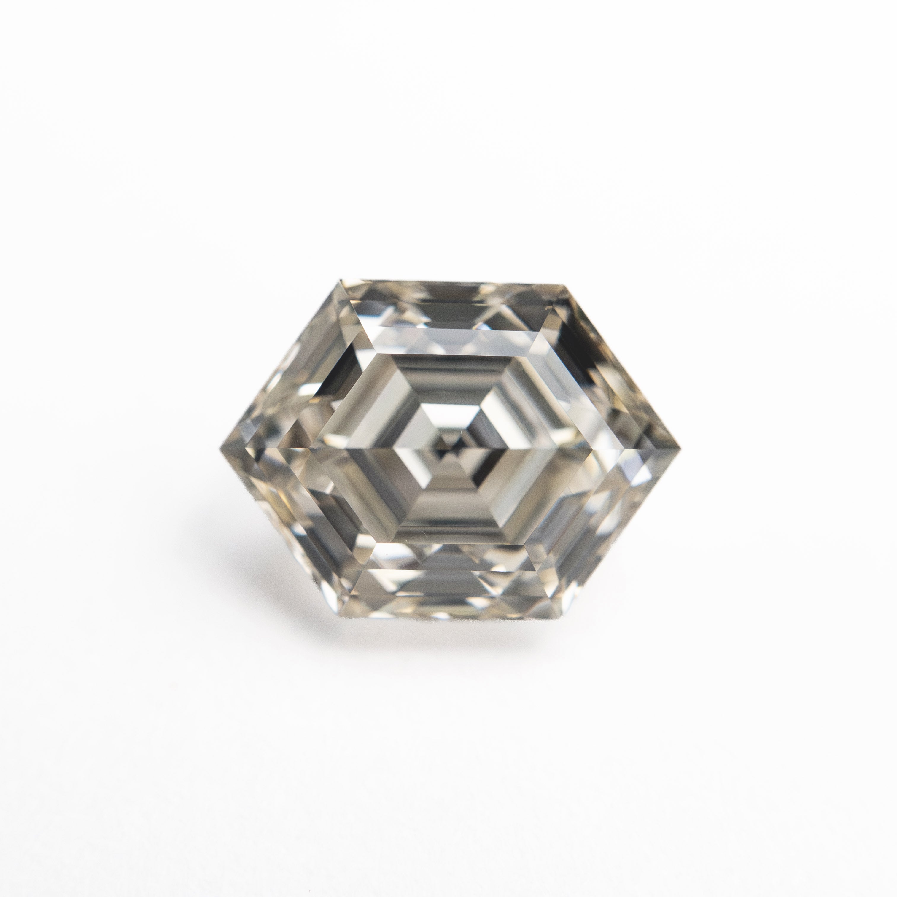 1.60ct 8.52x6.21x4.33mm VS1 M Hexagon Step Cut 🇨🇦 26831-01