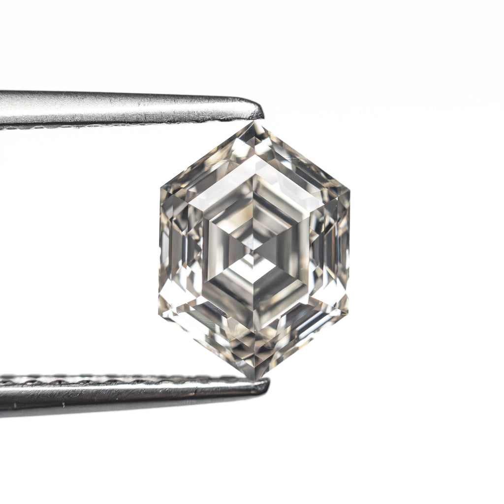 1.60ct 8.52x6.21x4.33mm VS1 M Hexagon Step Cut 🇨🇦 26831-01