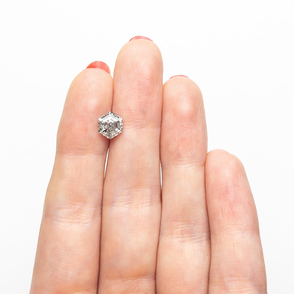 1.39ct 7.30x6.46x4.35mm Hexagon Step Cut 🇨🇦 26934-01