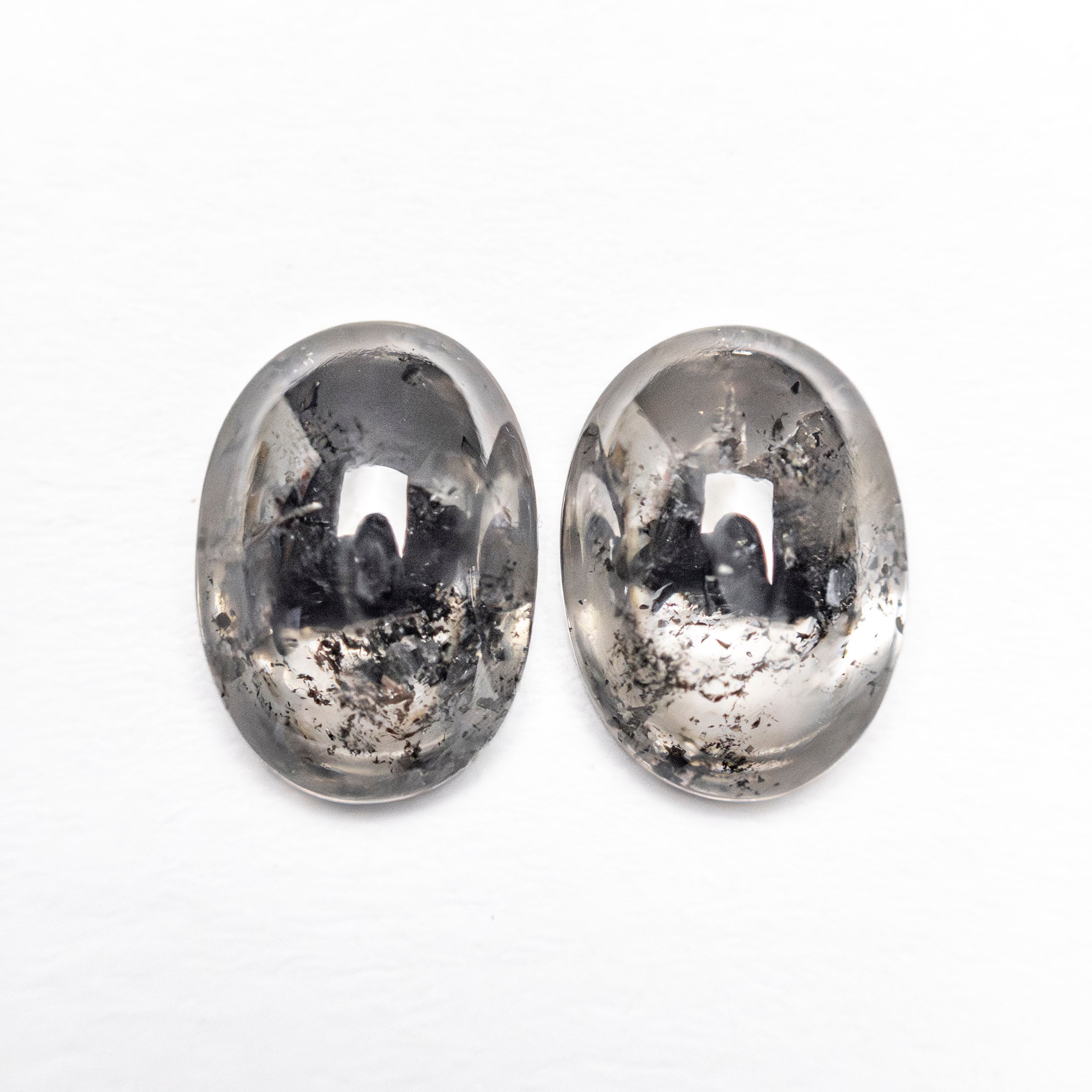 1.83ct 2pc 7.43x5.27x2.63mm 7.32x5.36x2.56mm Oval Cabochon Matching Pair 🇨🇦 27029-01