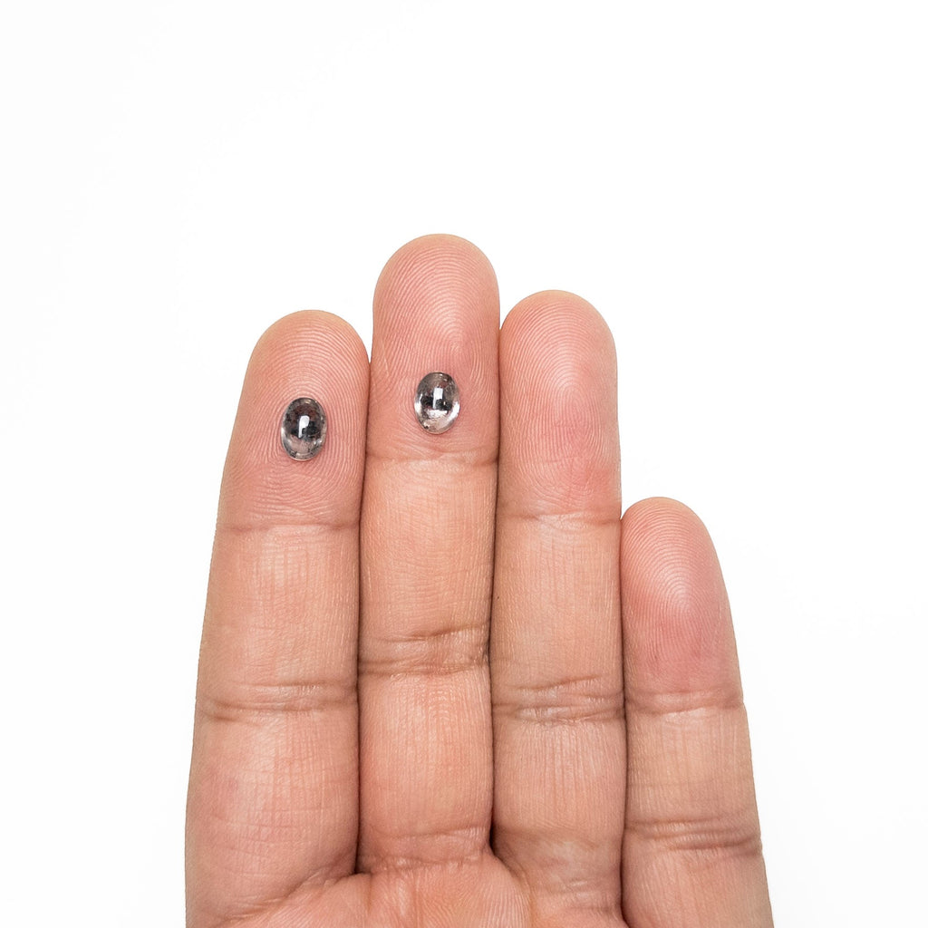 1.83ct 2pc 7.43x5.27x2.63mm 7.32x5.36x2.56mm Oval Cabochon Matching Pair 🇨🇦 27029-01