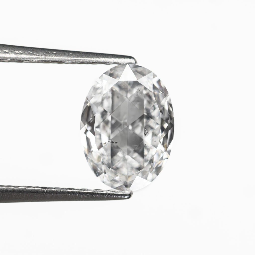 1.03ct 8.01x5.92x2.91mm SI2 E Oval Rosecut 🇨🇦 27253-01