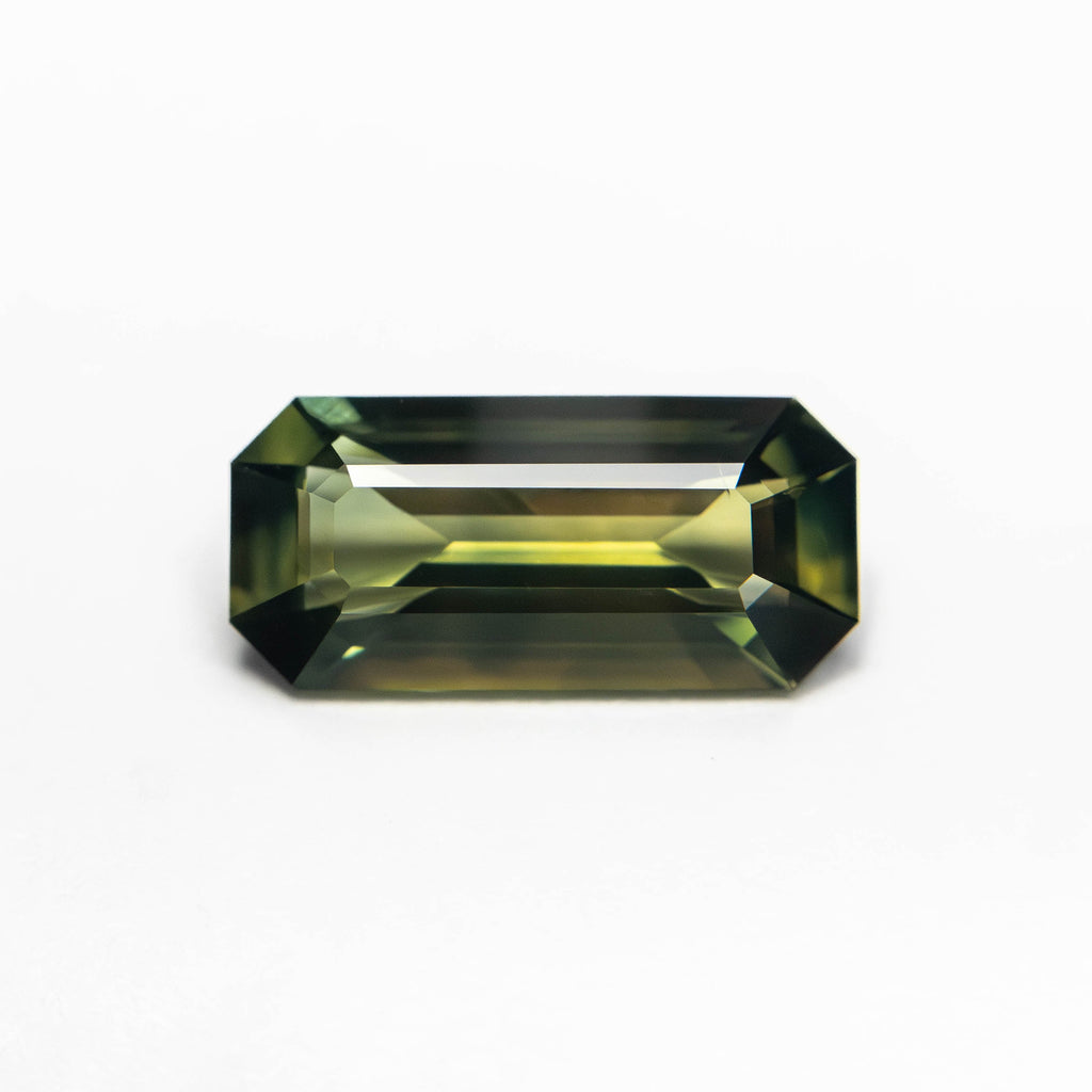 1.10ct 9.42x4.42x2.71mm Cut Corner Rectangle Step Cut Sapphire 27329-01