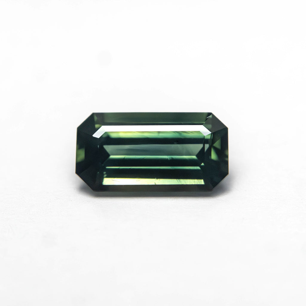 0.99ct 7.89x4.20x2.78mm Cut Corner Rectangle Steph Cut Sapphire 27329-05