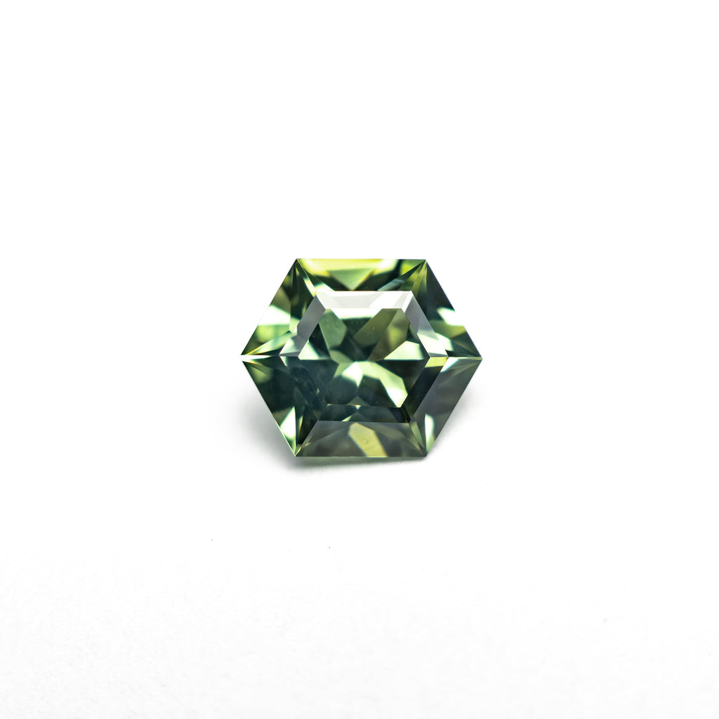 0.72ct 6.26x5.07x3.10mm Hexagon Step Cut Sapphire 27336-07