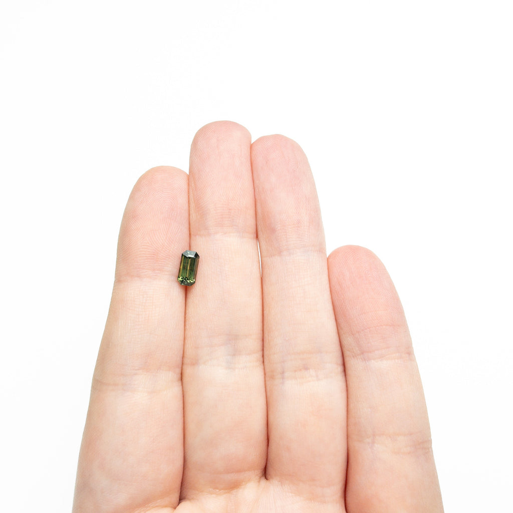 0.82ct 7.20x3.73x2.98mm Cut Corner Rectangle Step Cut Sapphire 27336-49