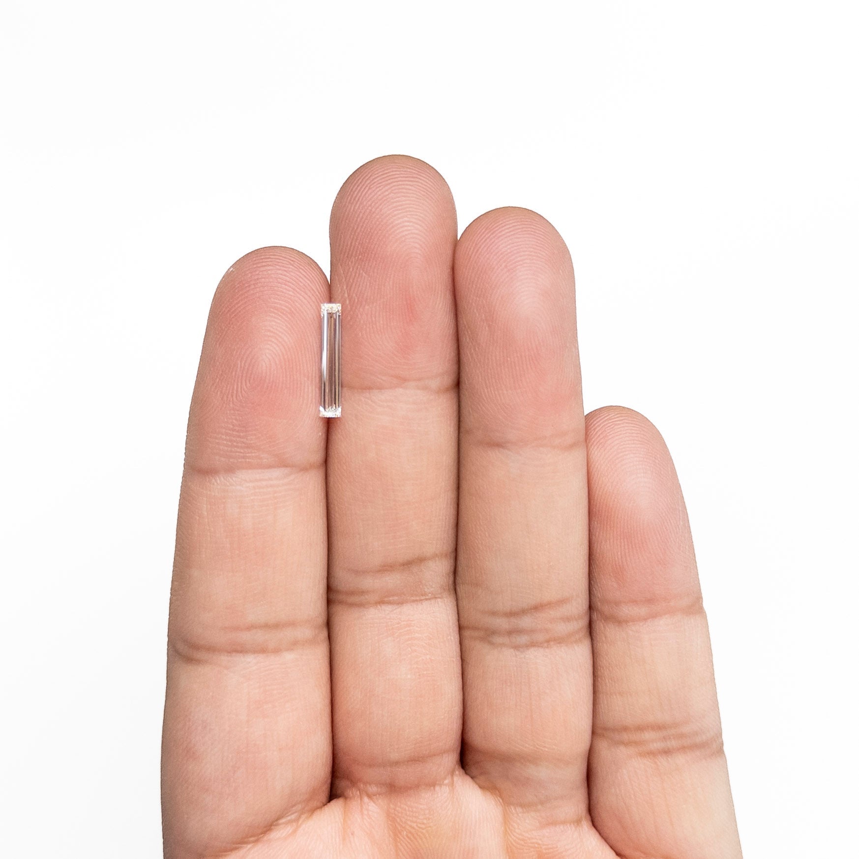 0.50ct 13.26x2.42x1.44mm Rectangle Step Cut 27410-01